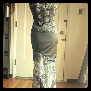 Jovani Nude/Black Formal Event Gown